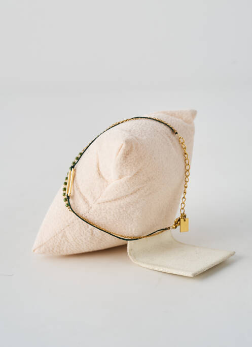 Bracelet fermeture fermoir mousqueton or HERVÉ DUBIN femme