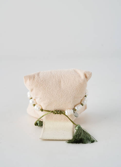 Bracelet fermeture boucle déployante vert ELUE PAR NOUS femme