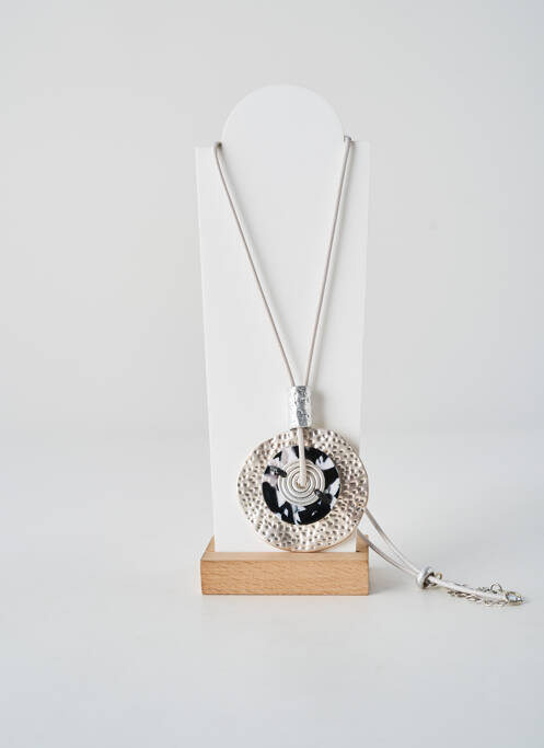 Collier matériaux métal argent ALEX ARTE femme