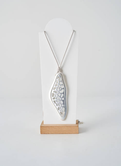 Collier matériaux métal argent ALEX ARTE femme
