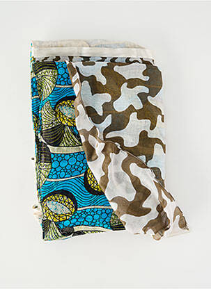 Foulard  bleu SHANNA femme