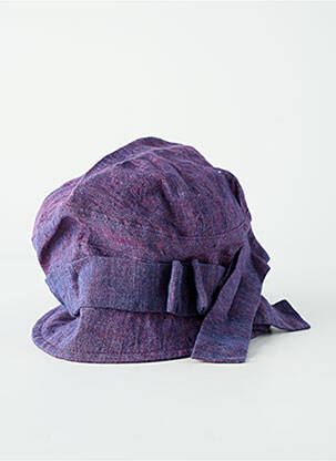Chapeau bande anti-transpiration violet KEDZIOREK femme