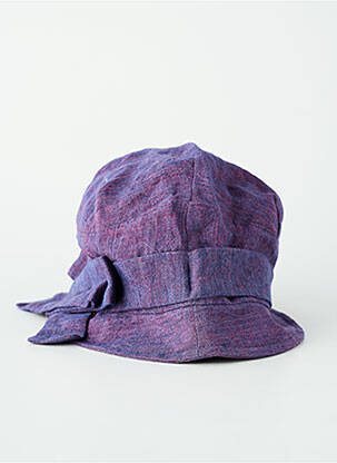 Chapeau bande anti-transpiration violet KEDZIOREK femme