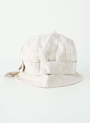Chapeau bande anti-transpiration beige KEDZIOREK femme