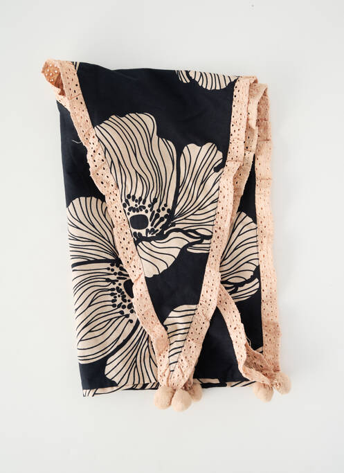 Foulard tissage popeline rose RHUM RAISIN femme