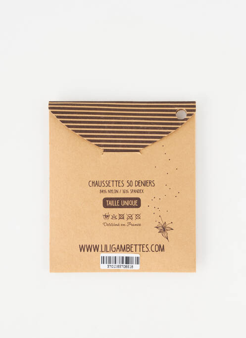 Collants bleu LILI GAMBETTES femme