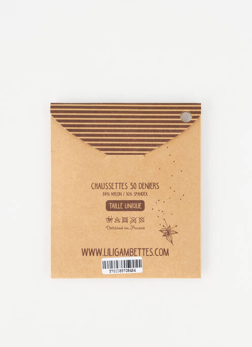 Collants bleu LILI GAMBETTES femme