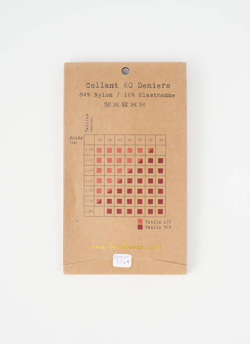 Collants vert BROKANTE femme