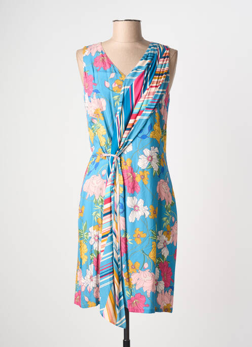 Robe mi-longue bleu MERI & ESCA femme