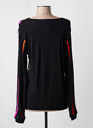 Pull coupe cintrée manches longues noir MERI & ESCA femme