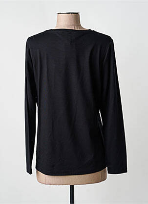 T-shirt manches longues manches longues noir GUY DUBOUIS femme