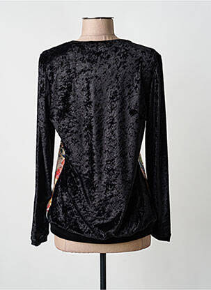 T-shirt manches longues manches longues noir MERI & ESCA femme