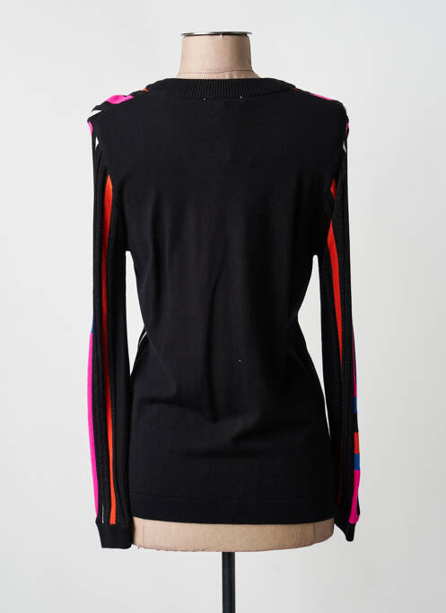 Gilet manches longues stretch noir GUY DUBOUIS femme