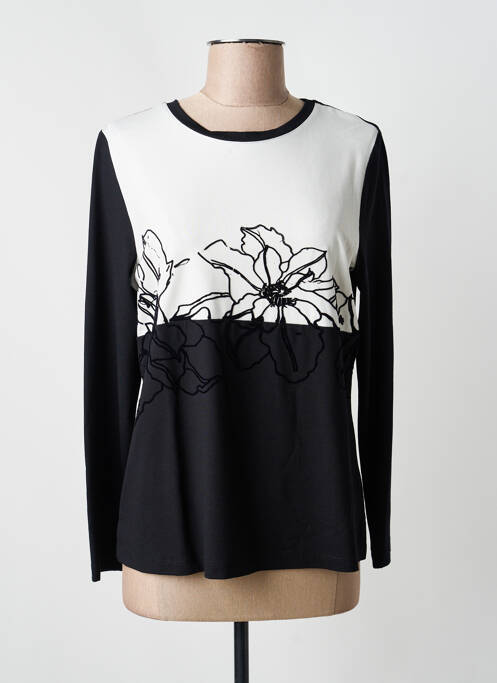 T-shirt noir GUY DUBOUIS femme