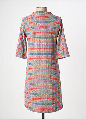 Robe courte manches 3/4 manches 3/4 rouge SURKANA femme