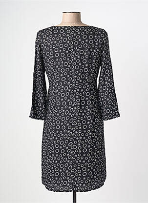 Robe courte manches 3/4 manches 3/4 noir SURKANA femme