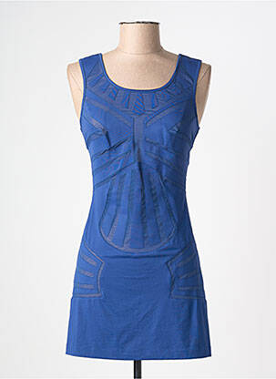 Jupon /fond de robe stretch bleu LA PERLA femme