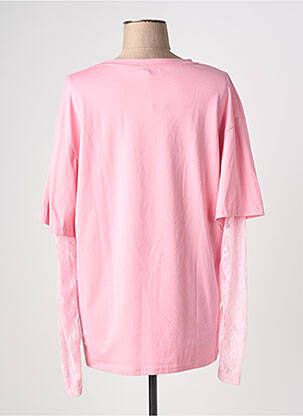 T-shirt manches longues manches longues rose JOYNA femme