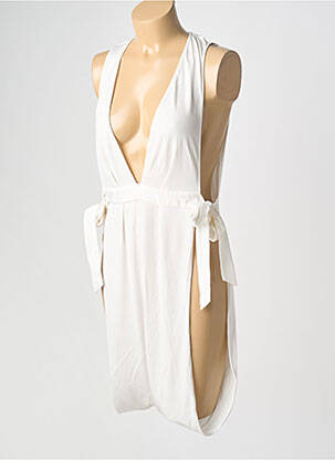 Tunique sans manche col v beige LA PERLA femme