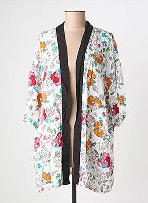 Veste kimono blanc SURKANA femme