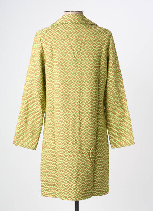 Manteau long vert SURKANA femme