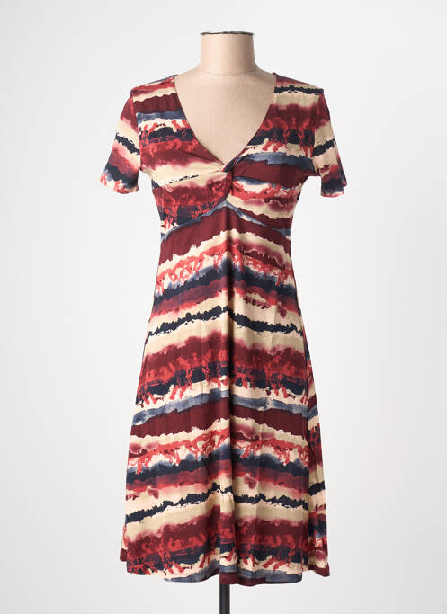 Robe mi-longue rouge SURKANA femme