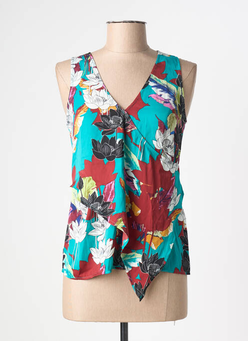 Top bleu SURKANA femme