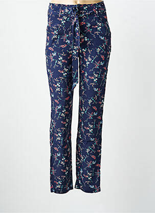 Pantalon slim taille élastique taille normale bleu SURKANA femme