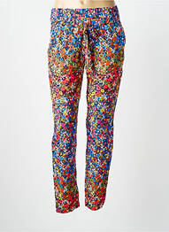 Pantalon slim taille élastique taille normale bleu SURKANA femme