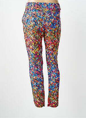 Pantalon slim taille élastique taille normale bleu SURKANA femme