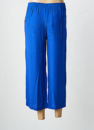 Pantalon droit taille élastique taille normale bleu SURKANA femme