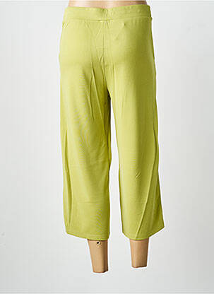 Pantacourt coupe droite taille normale vert SURKANA femme