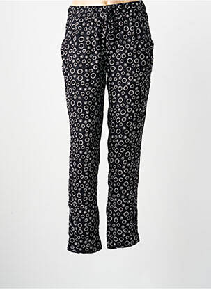 Pantalon slim taille élastique taille normale noir SURKANA femme