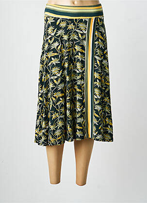 Jupe mi-longue vert SURKANA femme