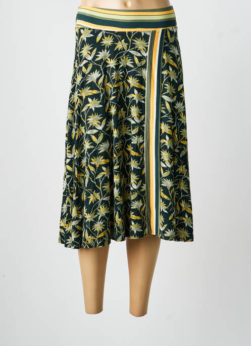 Jupe mi-longue vert SURKANA femme