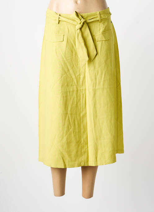 Jupe mi-longue vert clair SURKANA femme