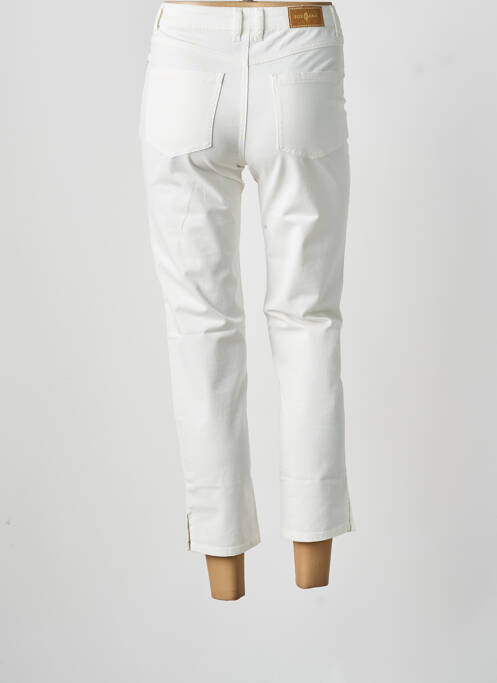 Pantalon 7/8 stretch taille normale beige SURKANA femme