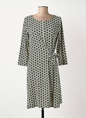Robe courte manches 3/4 manches 3/4 noir SURKANA femme