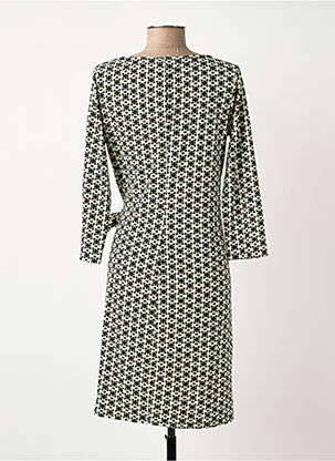 Robe courte manches 3/4 manches 3/4 noir SURKANA femme