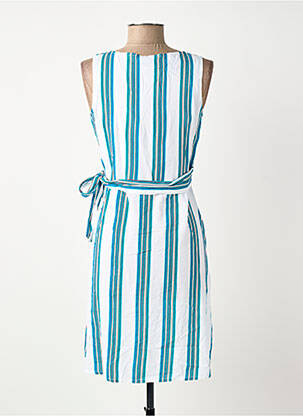 Robe courte sans manche sans manche bleu SURKANA femme