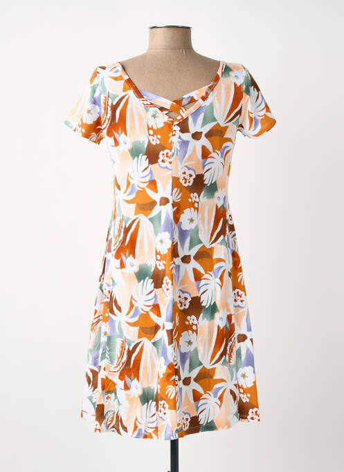 Robe courte orange SURKANA femme