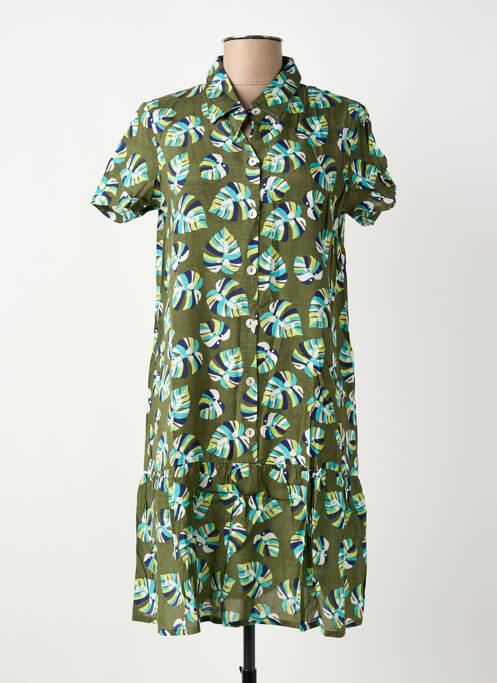 Robe courte vert SURKANA femme