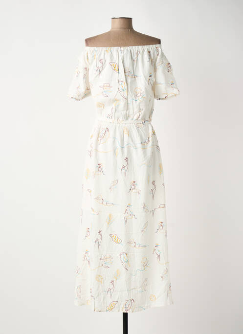 Robe longue beige SURKANA femme