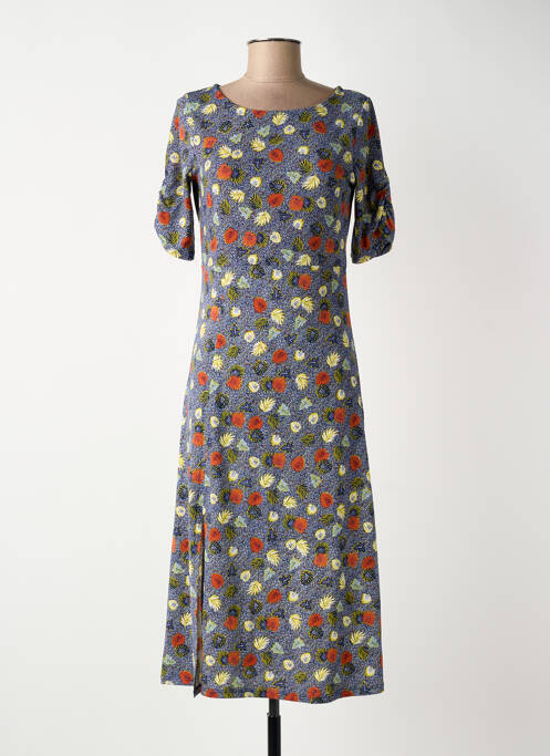 Robe mi-longue bleu SURKANA femme