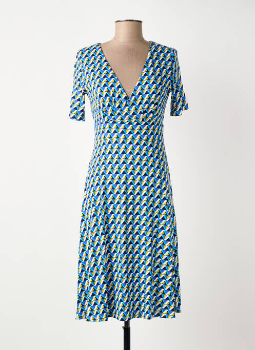 Robe mi-longue bleu SURKANA femme