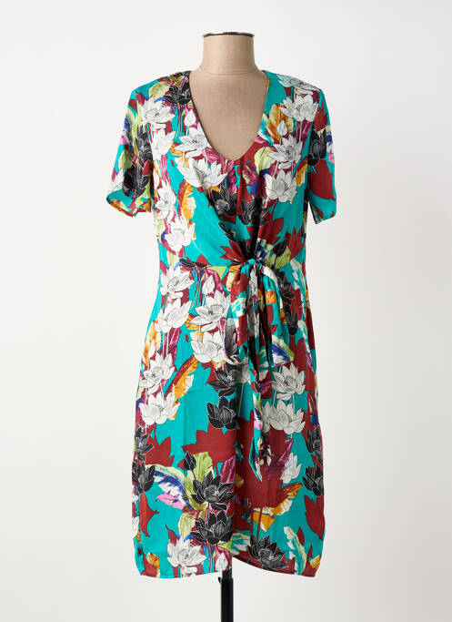 Robe mi-longue bleu SURKANA femme