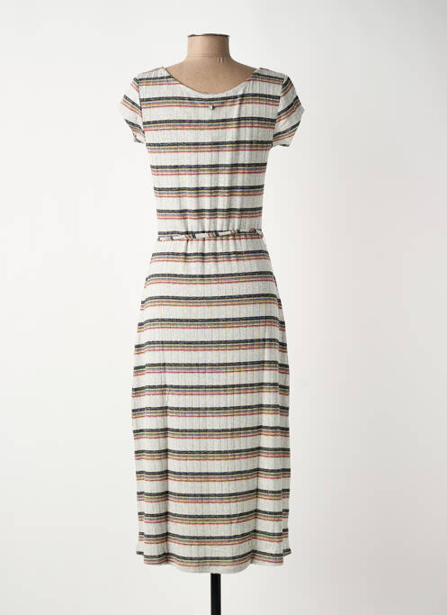 Robe mi-longue gris SURKANA femme