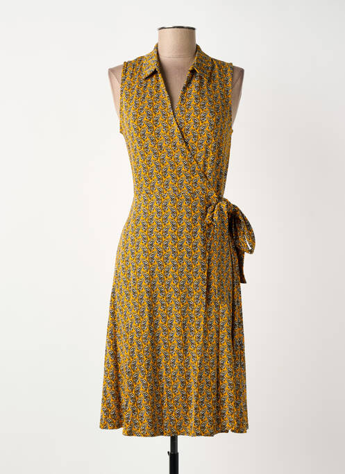 Robe mi-longue jaune SURKANA femme