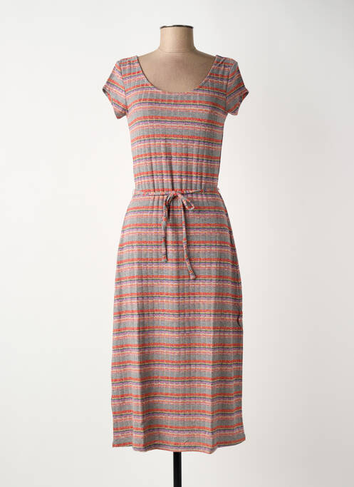 Robe mi-longue rouge SURKANA femme