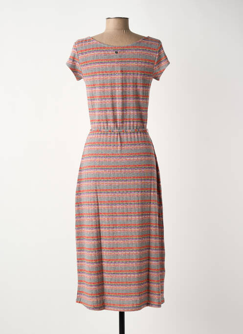 Robe mi-longue rouge SURKANA femme